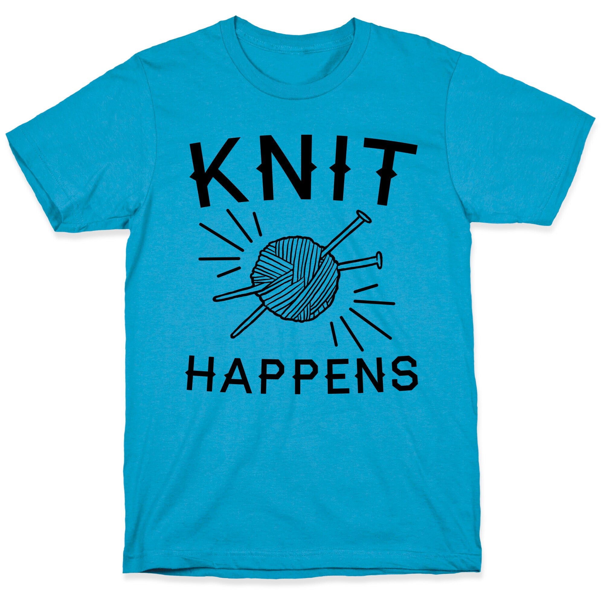 Knit Happens Unisex Triblend Tee